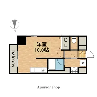 プロシード大須【3階】の間取り