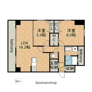 セイザンコート(SEIZAN COURT)【2階】の間取り