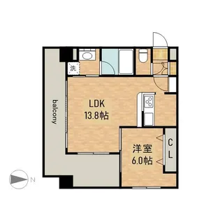 Perte Kanayama【3階】の間取り