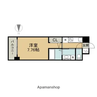 ArtizA東別院【5階】の間取り