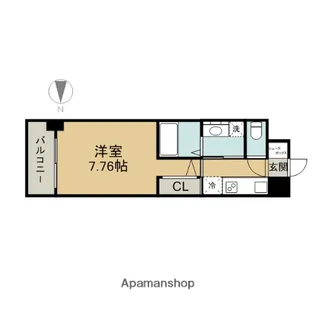 ARTIZA東別院【4階】の間取り