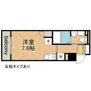 パークアクシス名駅南【5階】の間取り