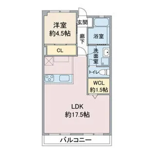 名栄ビル【302号室】の間取り