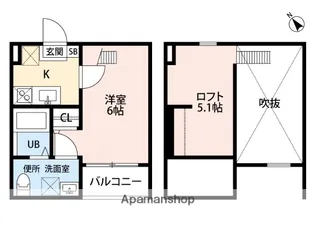 FLEUR【1階】の間取り