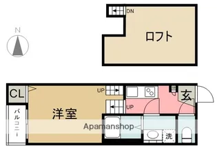 LE CIEL 六番町【1階】の間取り