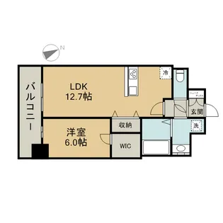 プレサンス栄ライズ【0304号室】の間取り