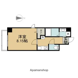 シャルマン新栄【8階】の間取り