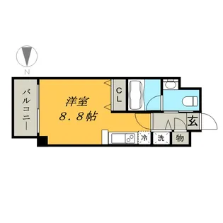 GLANZ【2階】の間取り