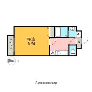 リアライズ沢下町I【6階】の間取り