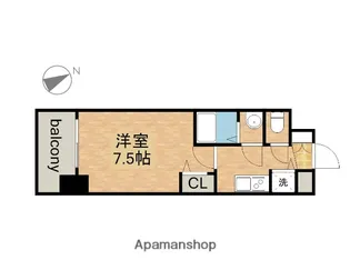 プレサンス上前津グレース【3階】の間取り