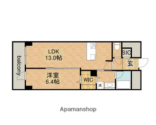 グランルクレ新栄ウエスト(旧ロイジェント新栄Ⅲ)【4階】の間取り