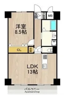 インプルーブ金山【4階】の間取り