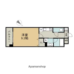 千種アヴァンギャルドプレイス【11階】の間取り