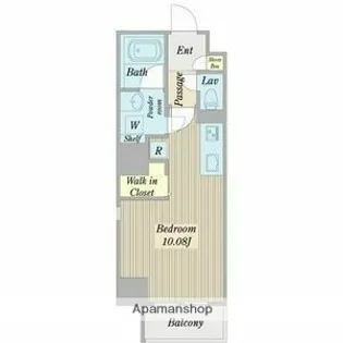 ルクール金山【5階】の間取り