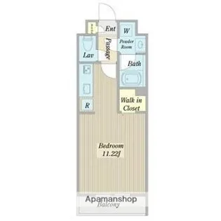 ルクール金山【7階】の間取り