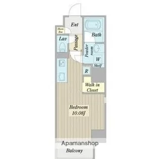 ルクール金山【4階】の間取り