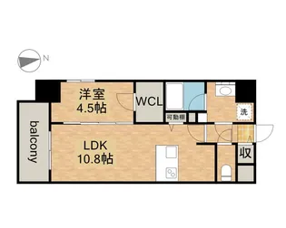 プレサンス新栄町ギャラント【0801号室】の間取り