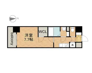 プレサンス新栄町ギャラント【5階】の間取り