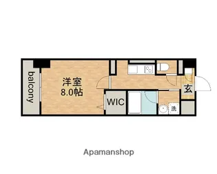 ル・ソレイユ【1階】の間取り