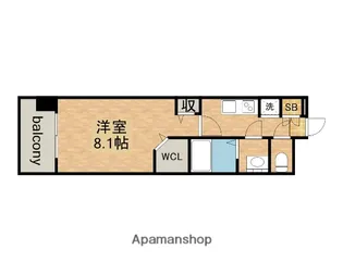 パルティール千種アネックス【14階】の間取り