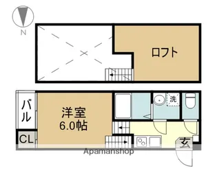 アーク十番町【2階】の間取り