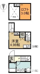 ARMY II【1階】の間取り