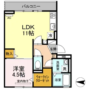 スリールEK【1階】の間取り