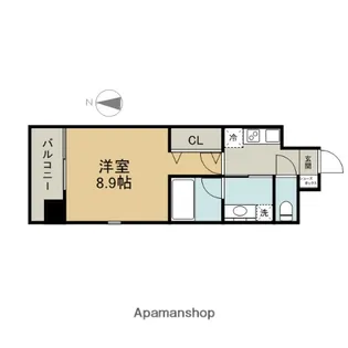 ステージグランデ山王【2階】の間取り