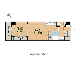 グランルクレ新栄イースト(旧ロイジェント新栄Ⅳ)【3階】の間取り