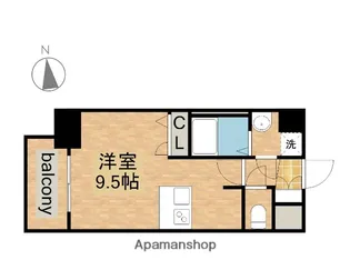 プレサンス上前津リラシス【5階】の間取り