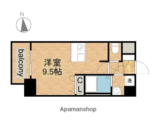 プレサンス上前津リラシス【10階】の間取り