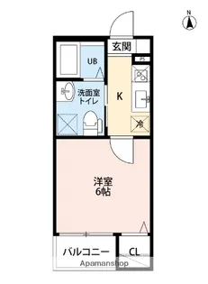 ZEN名駅(ゼンメイエキ)【3階】の間取り