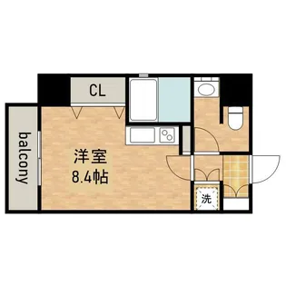 プリヴィアーレ金山【5階】の間取り