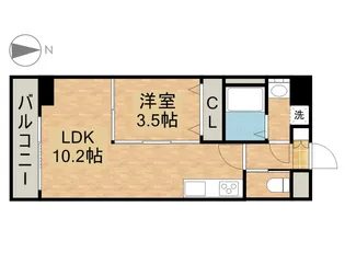 CATTLEYA GARDEN【7階】の間取り