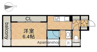 グランドゥール千種【3階】の間取り