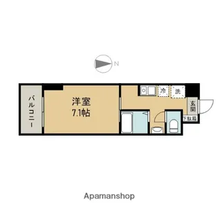 S-FORT神宮南【4階】の間取り