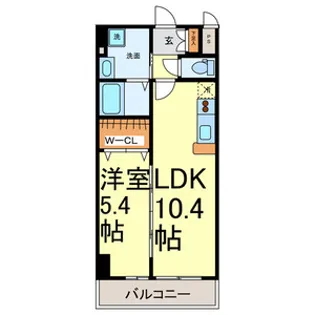 マイアトリア栄【5階】の間取り