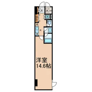 CASA+α名駅南【11階】の間取り