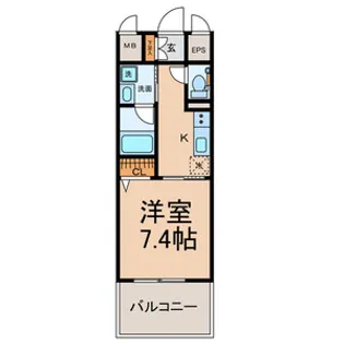 GRAND ESPOIR IZUMI【13階】の間取り