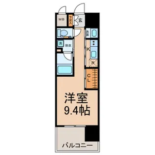 GRAND ESPOIR IZUMI【2階】の間取り