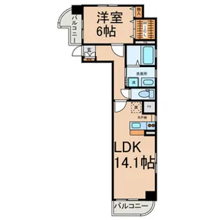 HAUS ISEBERG【2階】の間取り