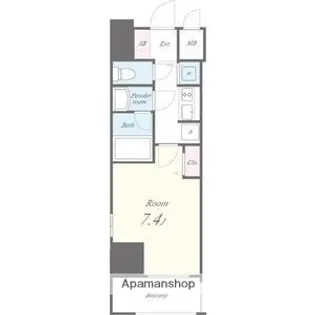 1Kの間取り画像