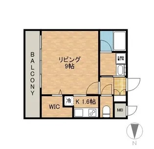 ルーエ金山【2階】の間取り