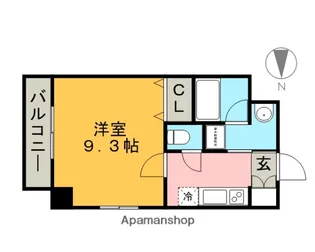 アプレシオ伝馬町【8階】の間取り