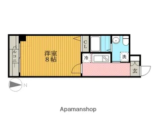 サニー東別院【4階】の間取り