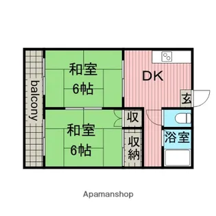 パールシティ88【5階】の間取り