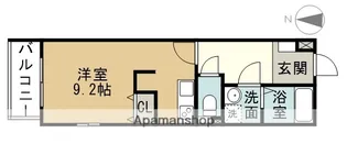 ルシエル東海通ノース【2階】の間取り