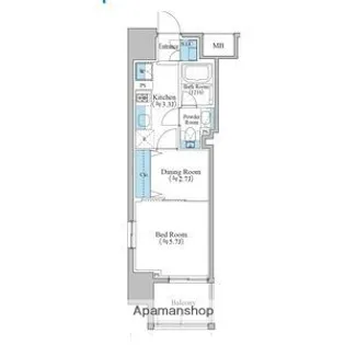 ブランシエスタ泉【5階】の間取り