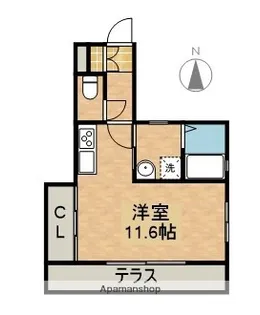 エントピアヤダⅢ【1階】の間取り