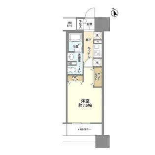 フレールコート東別院【3階】の間取り
